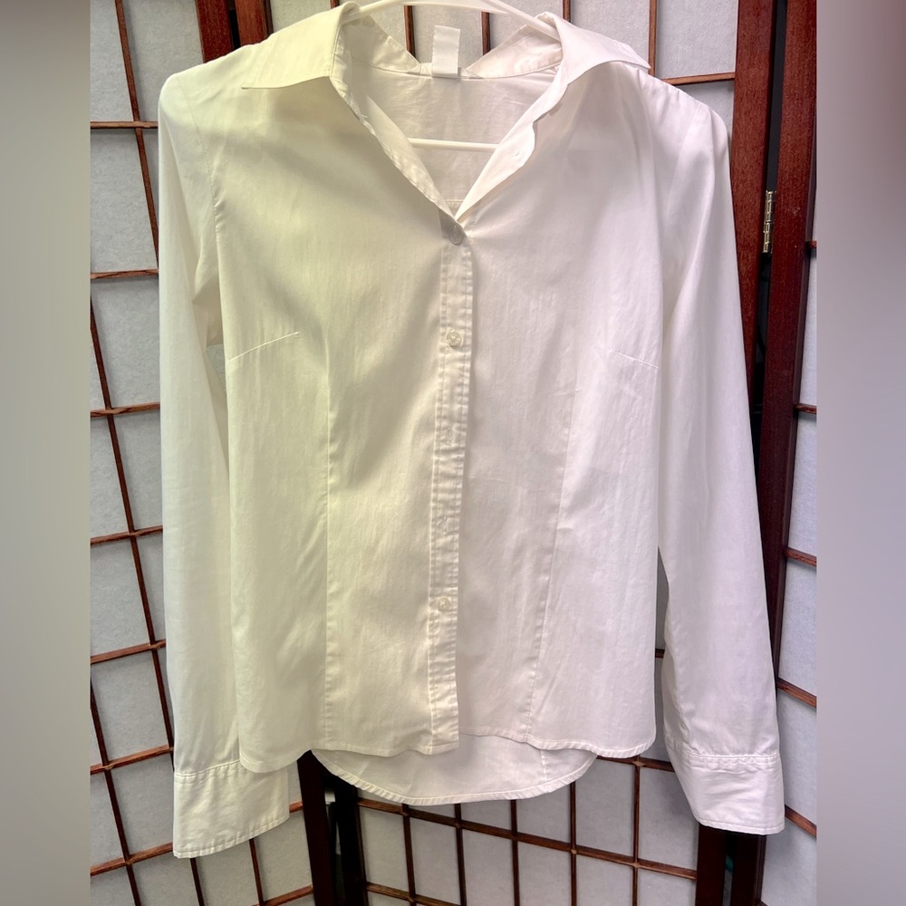 Women’s H&M  striped button up blouse